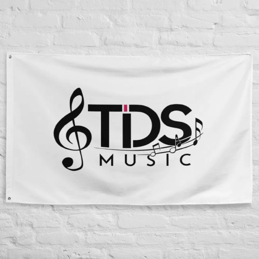 Exclusive TDS Music All-Over Print Flag - 34.5x56in Polyester with Music Design product image (12)