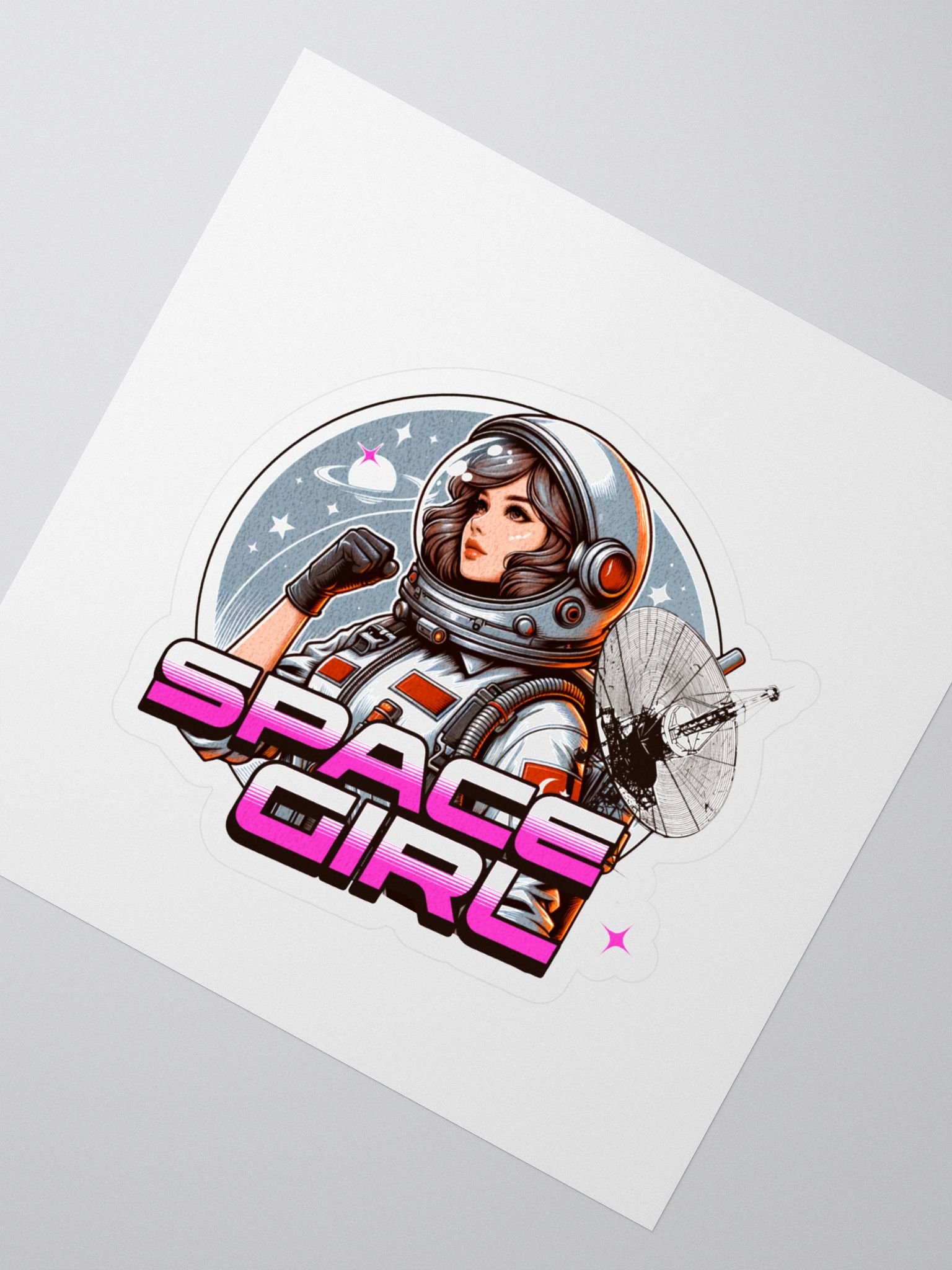 Space Girl Sticker product image (2)