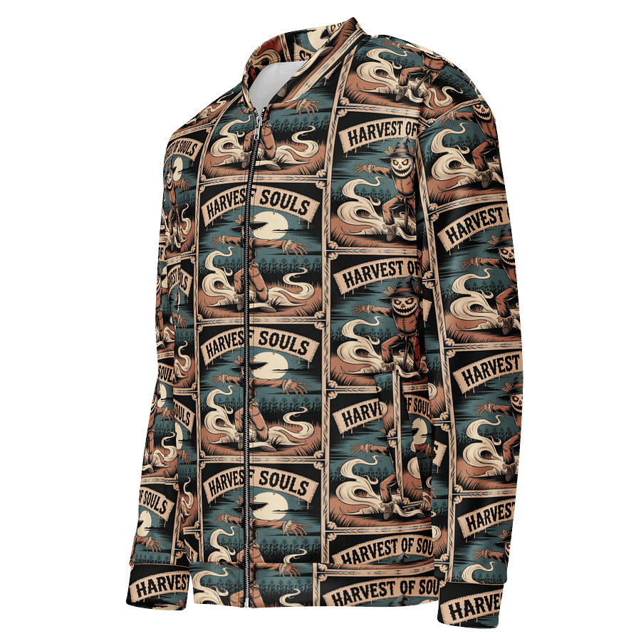 Midnight Veil Designs 'Harvest of Souls' Gothic Bomber Jacket product image (3)