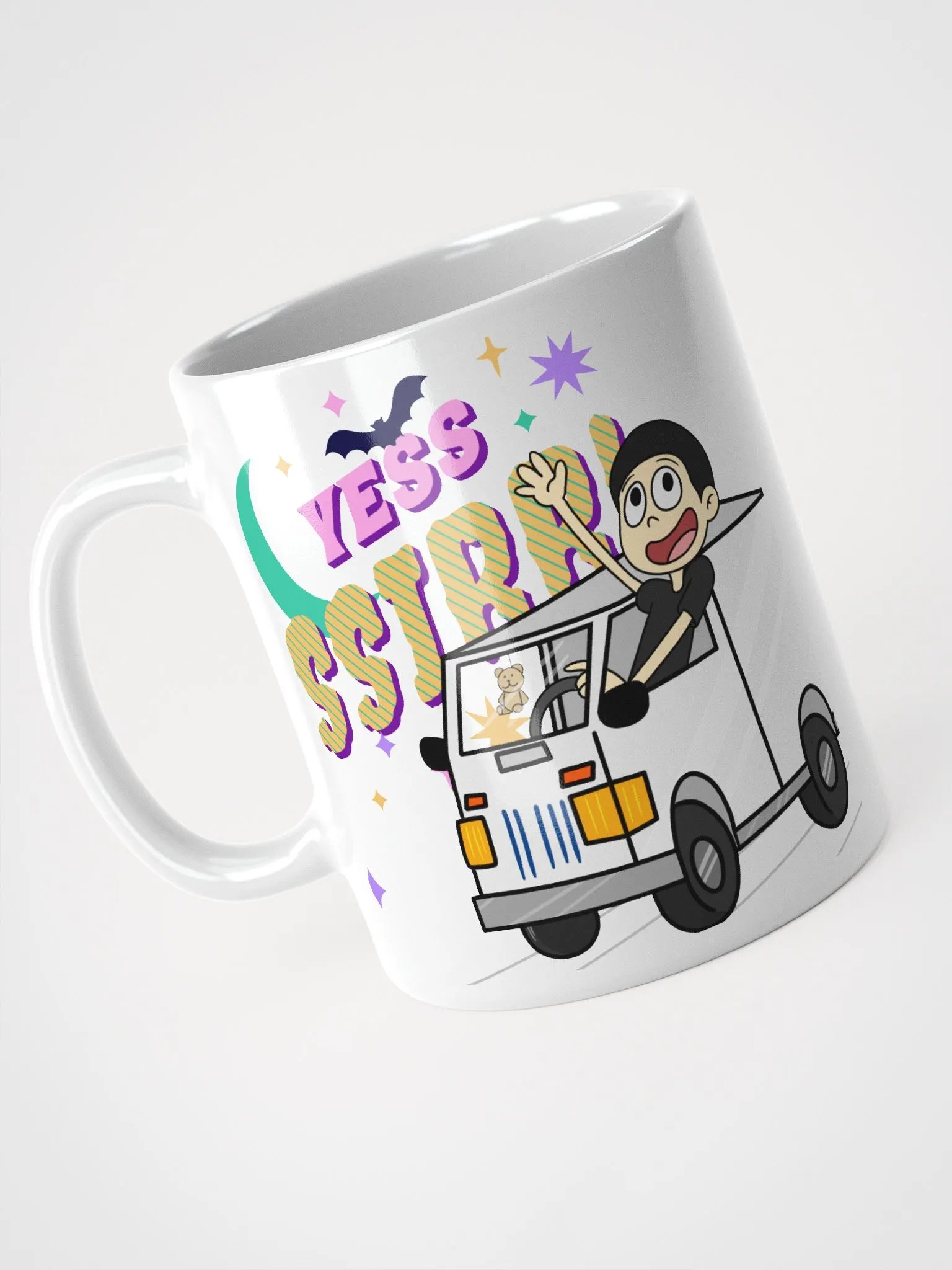 ¡Yes sir! | Taza Blanca Brillante product image (8)