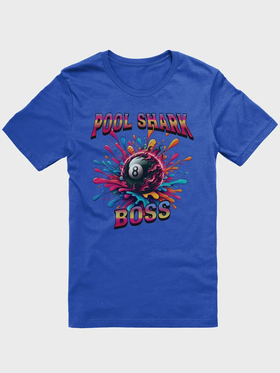 Pool Shark Boss Billiards Vibrant Energy T-Shirt product image (49)