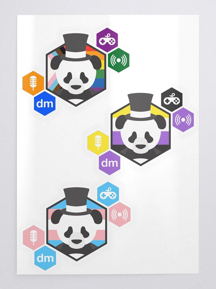 Distractions Media Pride Logos product image (1)