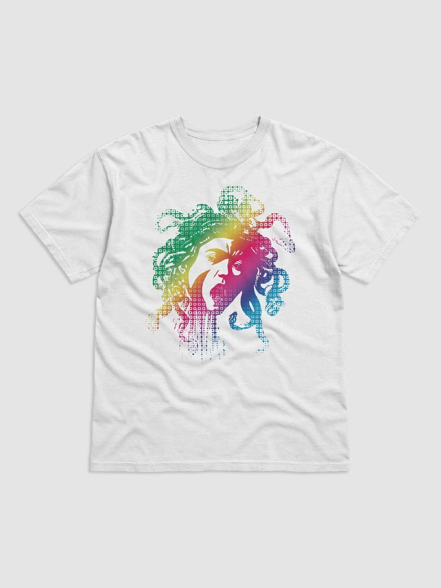 Rainbow Halftone Medusa on Bright product image (1)
