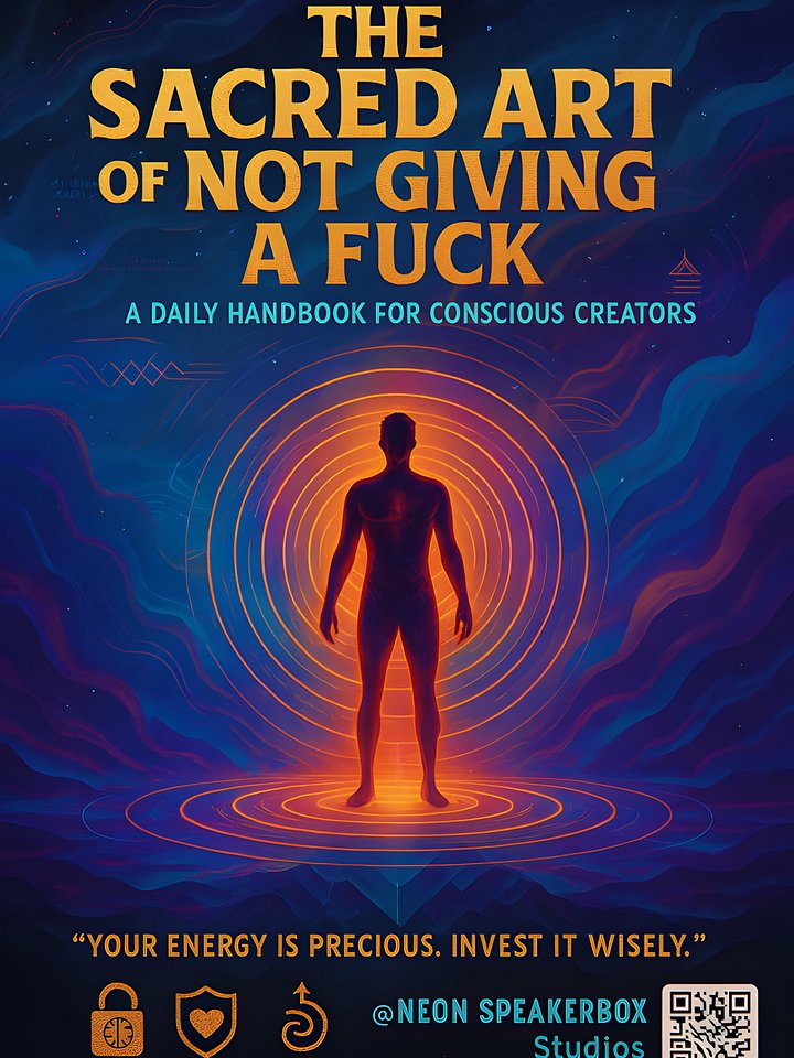 THE SACRED ART OF NOT GIVING A FUCK [PDF+AUDIO OVERVIEW] product image (1)