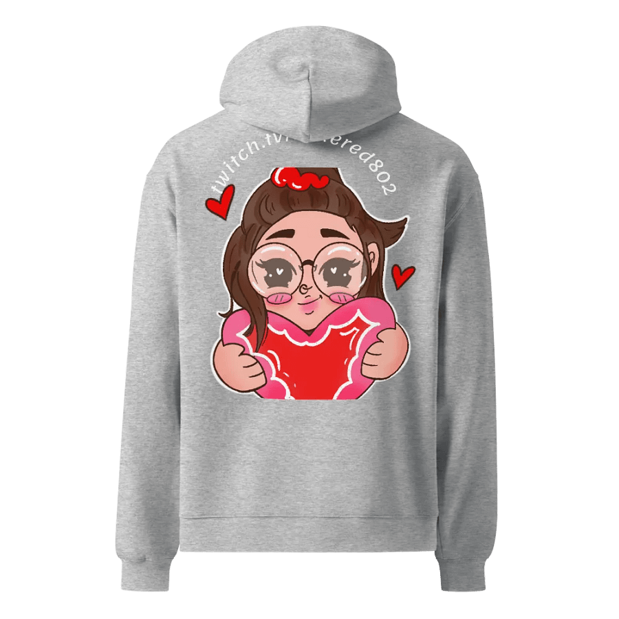 Unsupervised Glitch Oversized Hoodie product image (10)