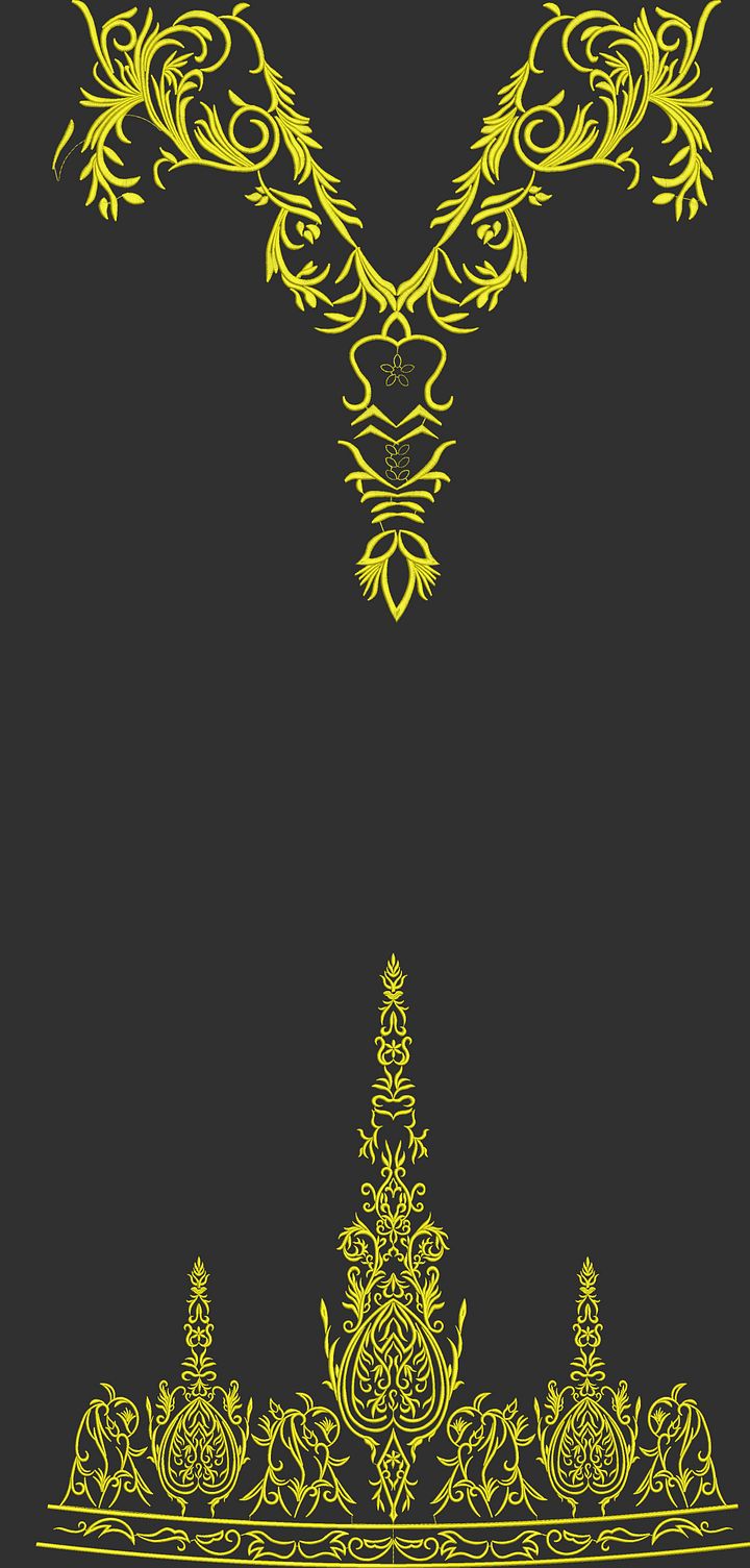 SAMIA ROUGE DFARA embroidery morocco product image (1)
