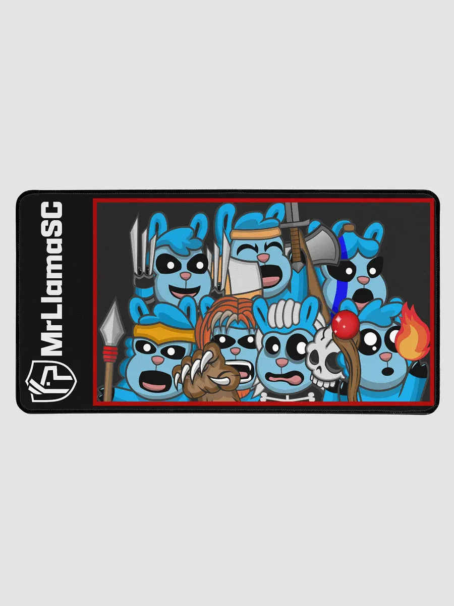 MrLlamaSC Llama Family XXL Mousepad product image (1)