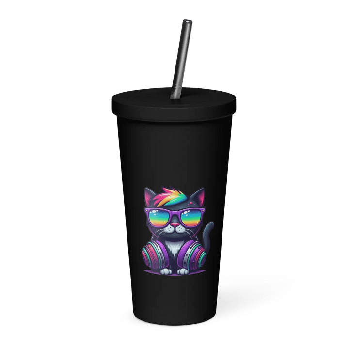 Cool Cat sippy product image (1)