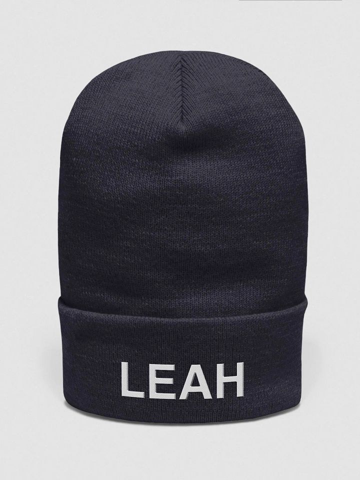 LEAH Name Beanie product image (2)
