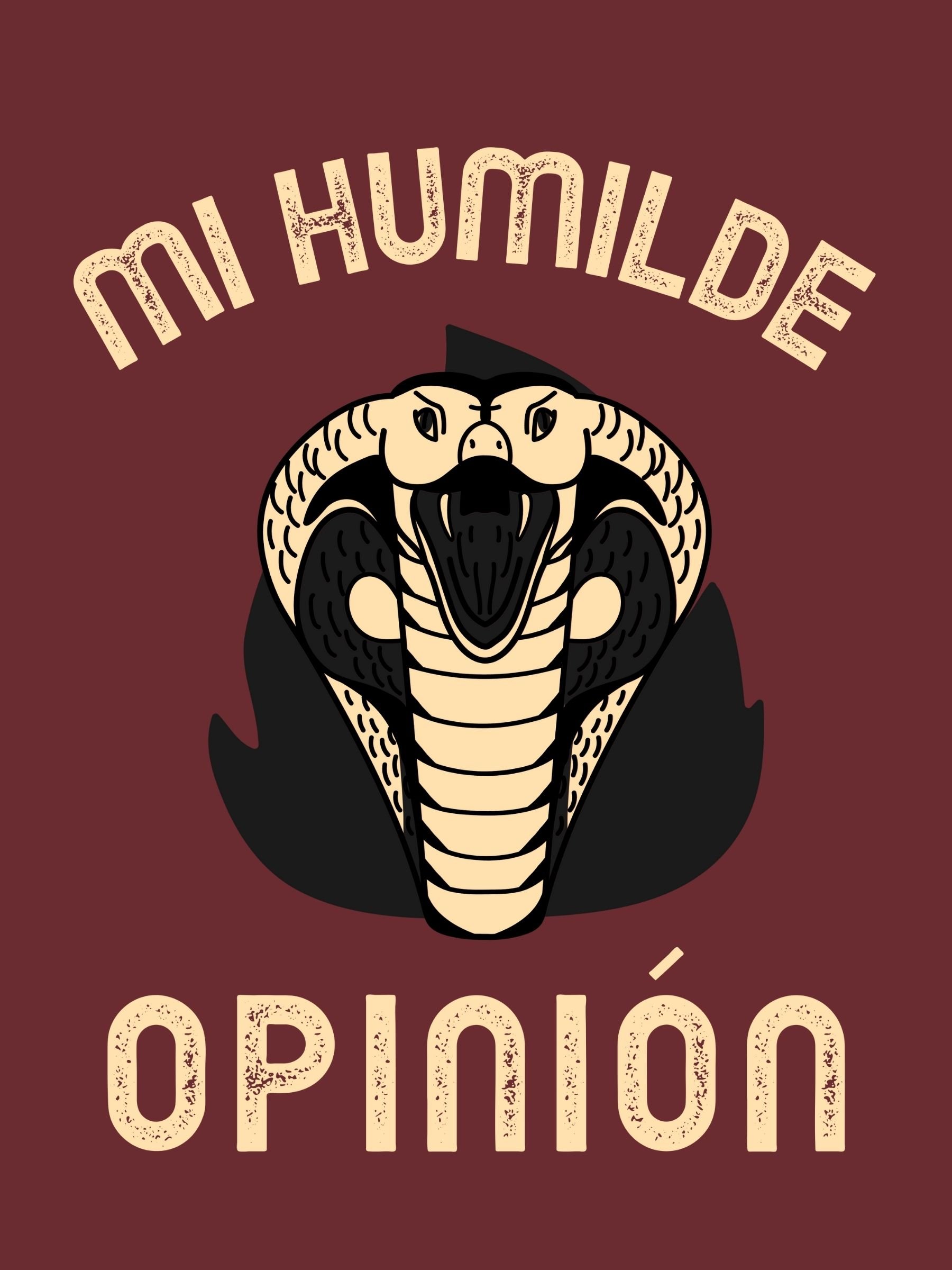 Mi Humilde Opinión Camiseta Unisex product image (1)