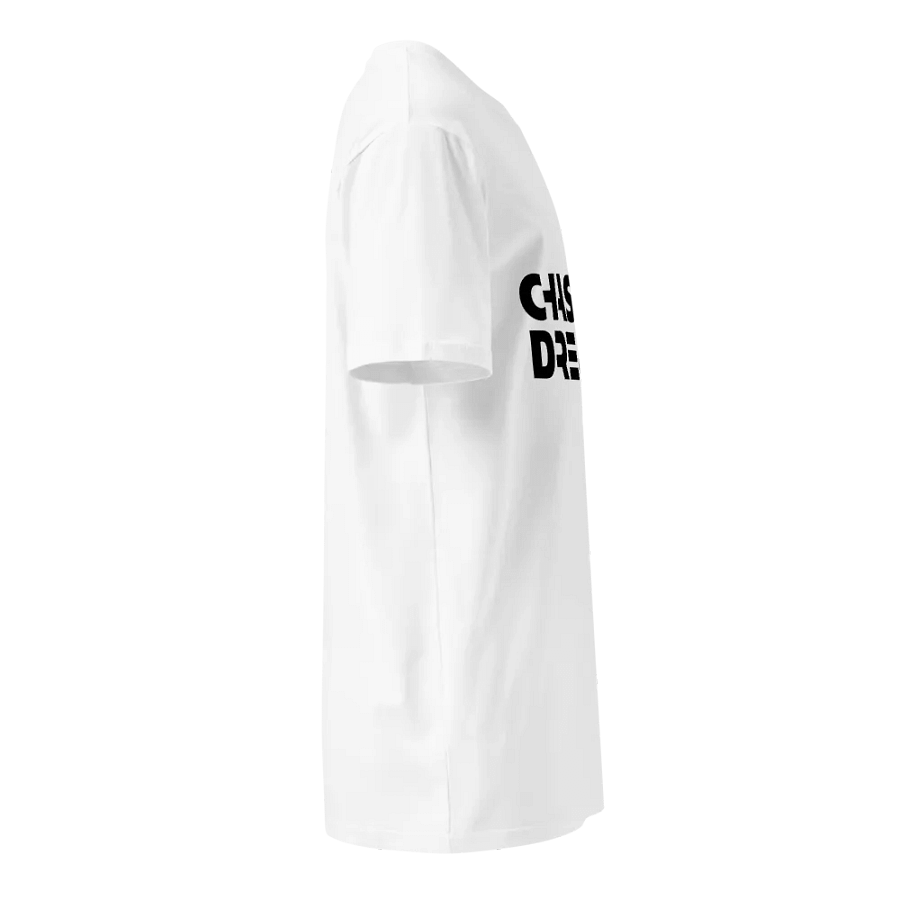 Chasing Dreams Unisex Premium T-Shirt (black logo) product image (4)