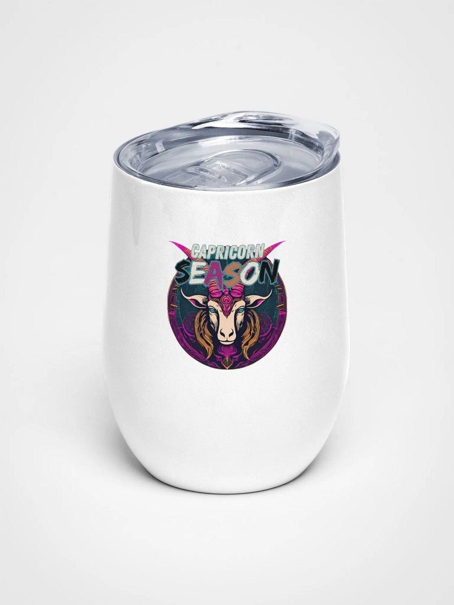 CAPRICORN SEASON WINE TUMBLER product image (2)