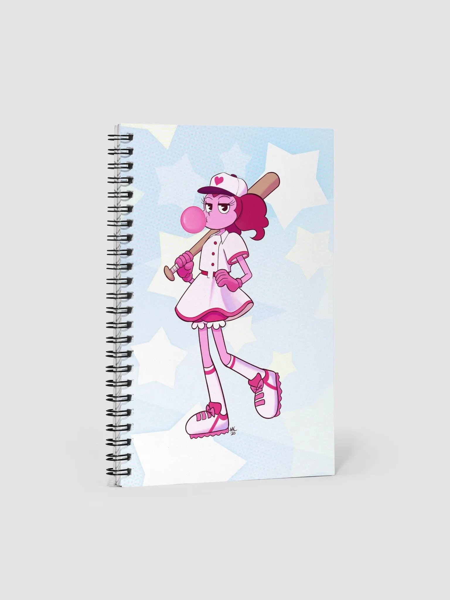 Baseball Spinel Notebook product image (1)