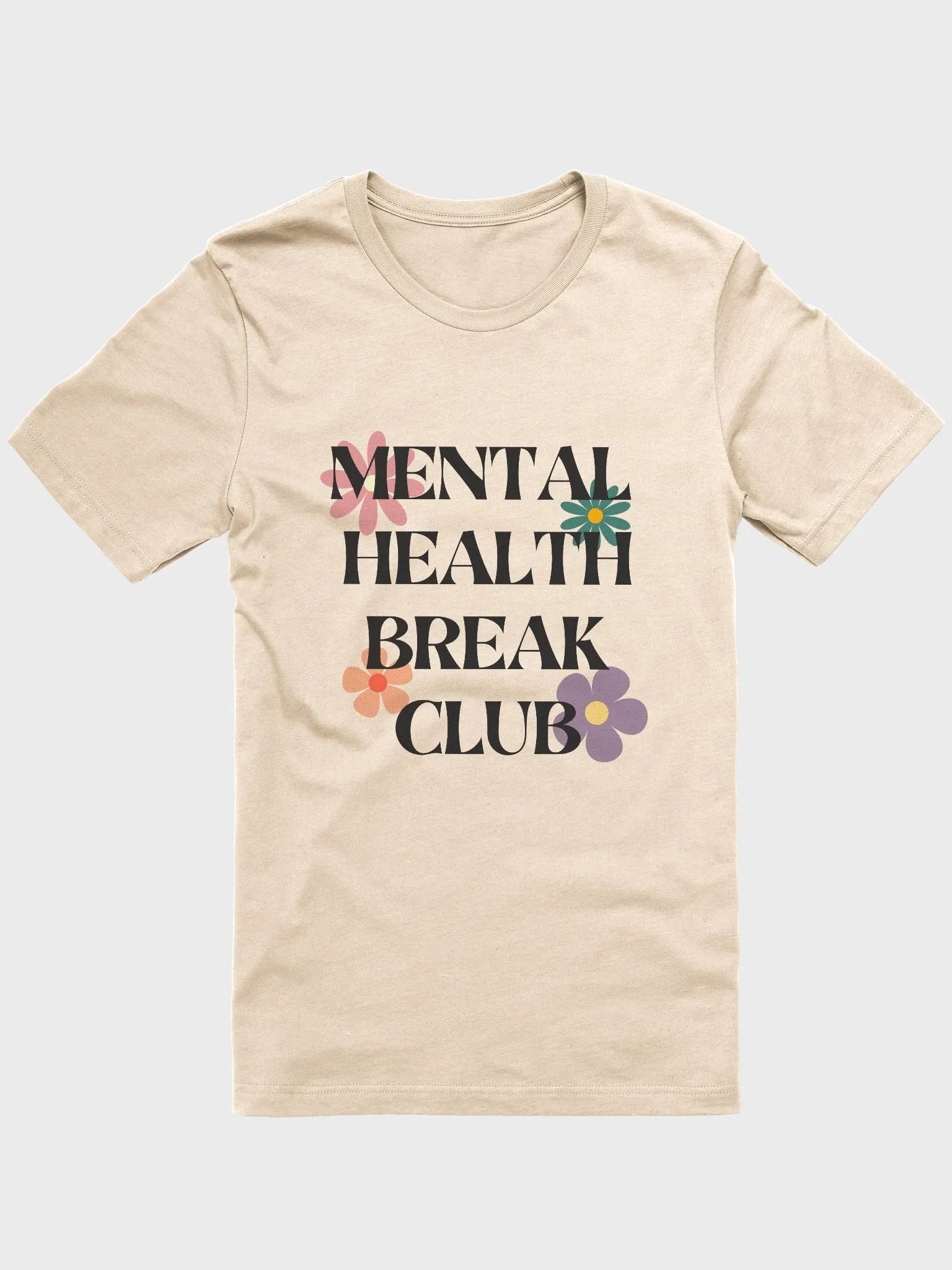 Mental Health Break Club T-Shirt (light) product image (1)