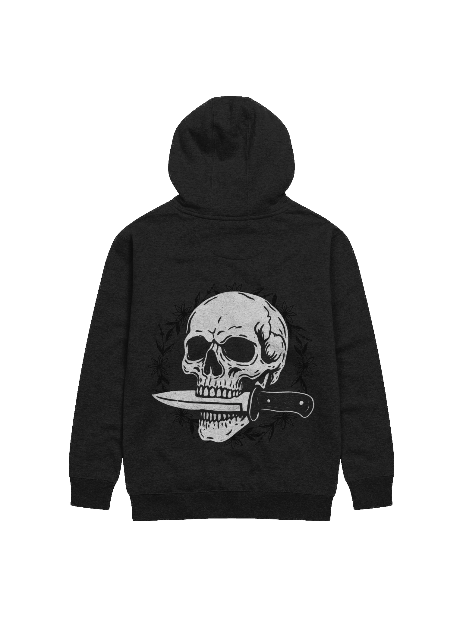 Skull & Knife - Unisex Hoodie (Black) product image (2)