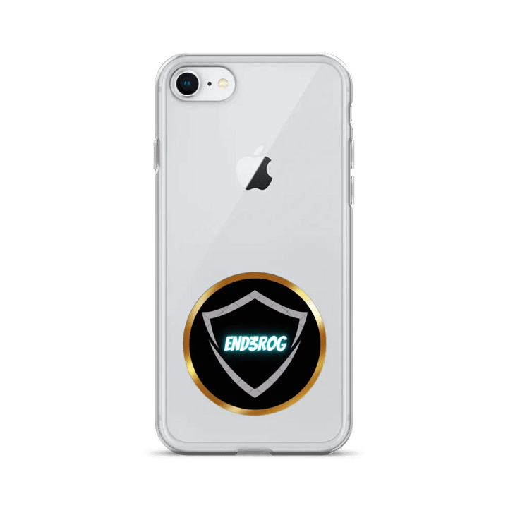 Glowing Shield Logo Clear iPhone Case product image (20)