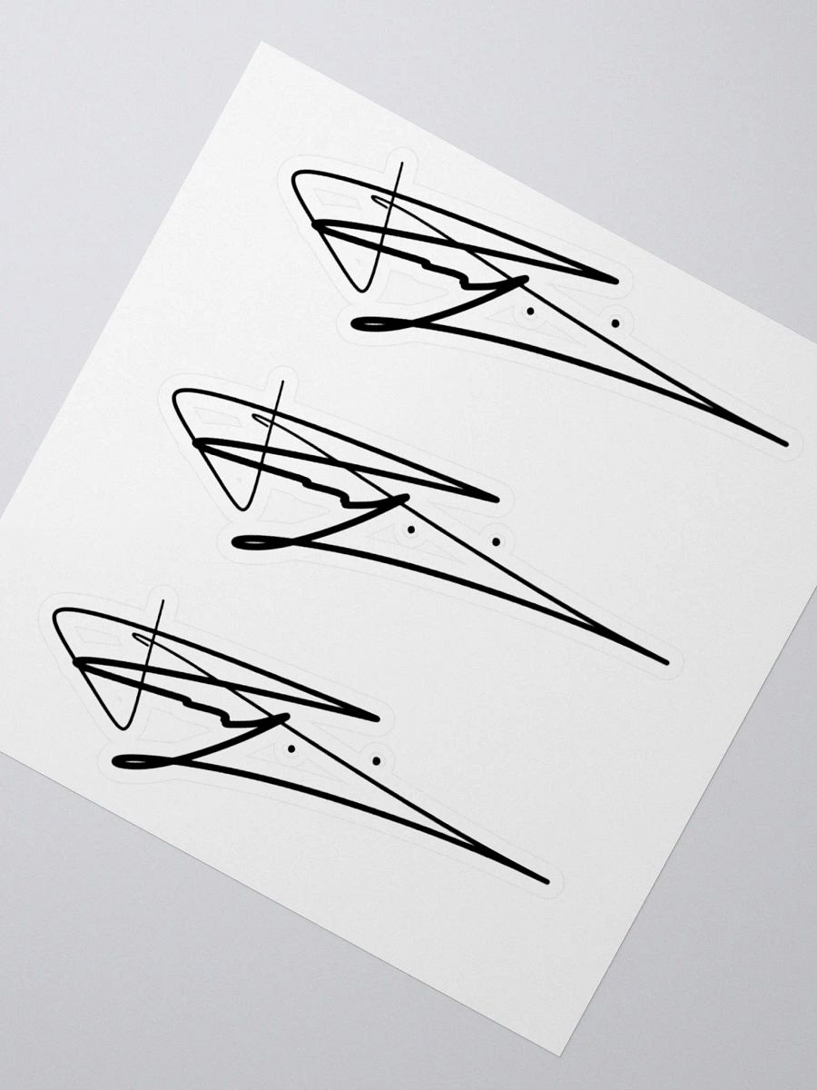 SIGNATURE STICKER 3-PACK product image (3)