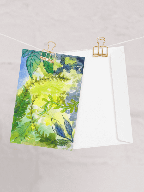 Leaves Blank Card product image (3)