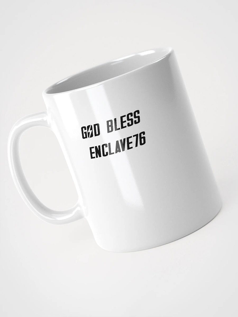 Enclave76 White Glossy Mug product image (4)