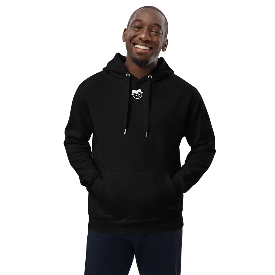 Speakeasy Leather Silhouette Hoodie product image (5)