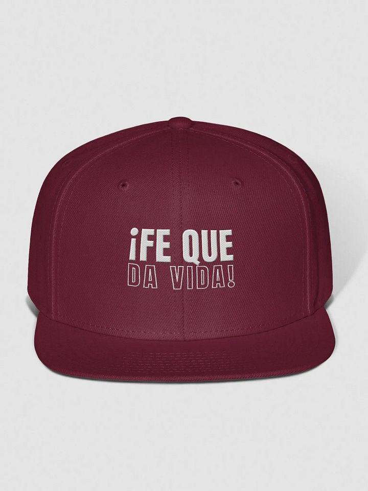 Gorra de mezcla de lana | Fe que da vida product image (1)