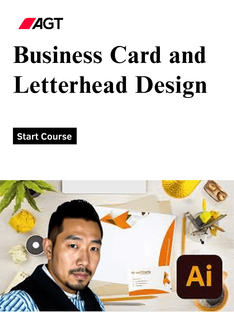 Business Card and Letterhead Design in Adobe Illustrator product image (1)