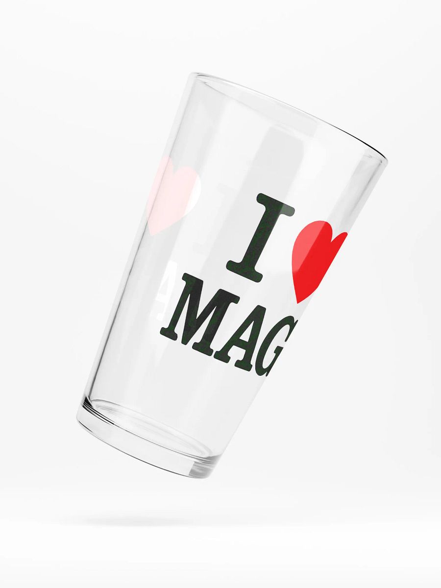 I Love MAGA - Glass product image (3)