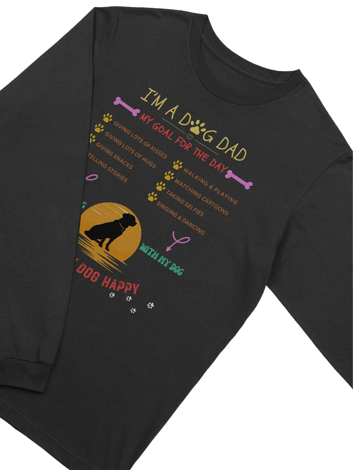Dog Dad Long Sleeve T-Shirt product image (2)