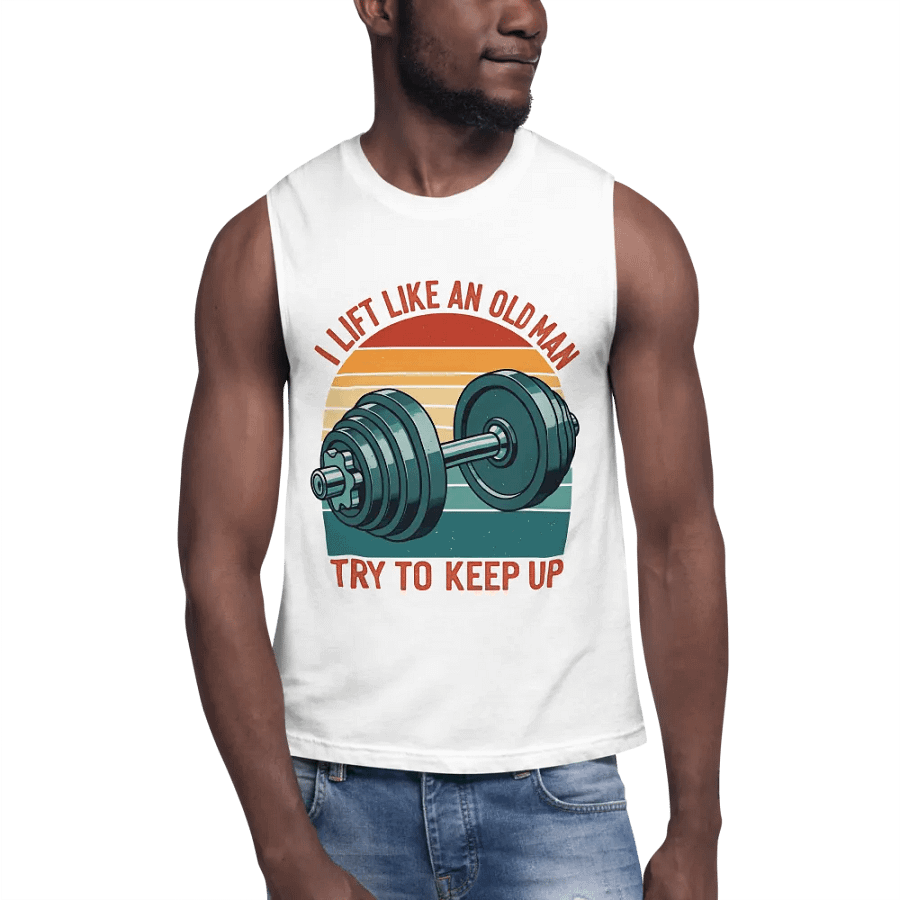 Sunset Lift Muscle Tank product image (7)