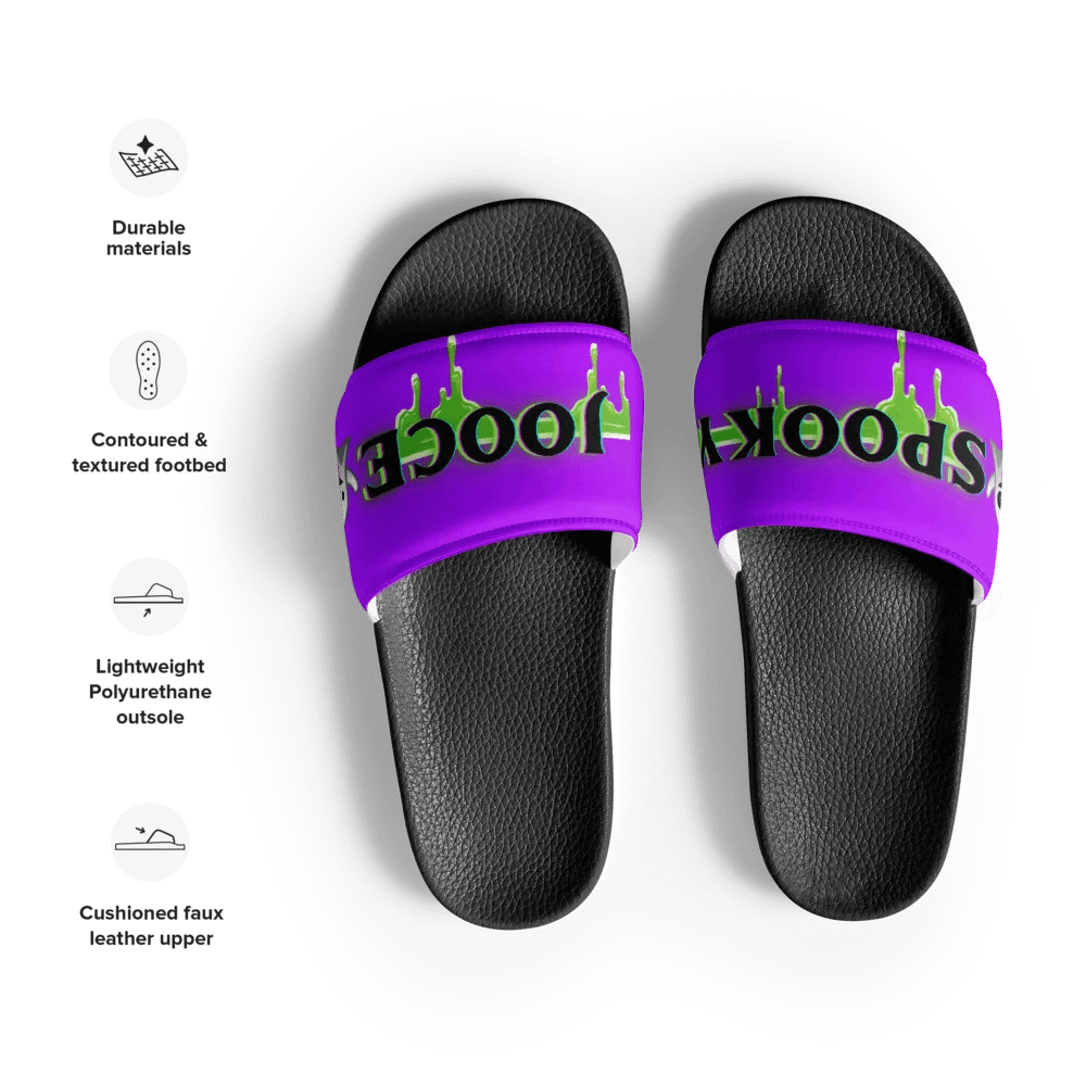 SPOOKY JOOCE Men's Slidez - Purple product image (6)