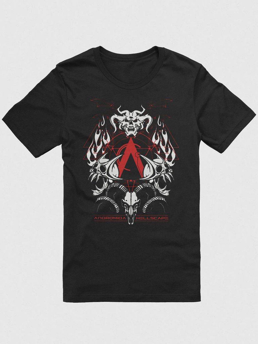 Hellscape T-Shirt (White Flame) product image (1)