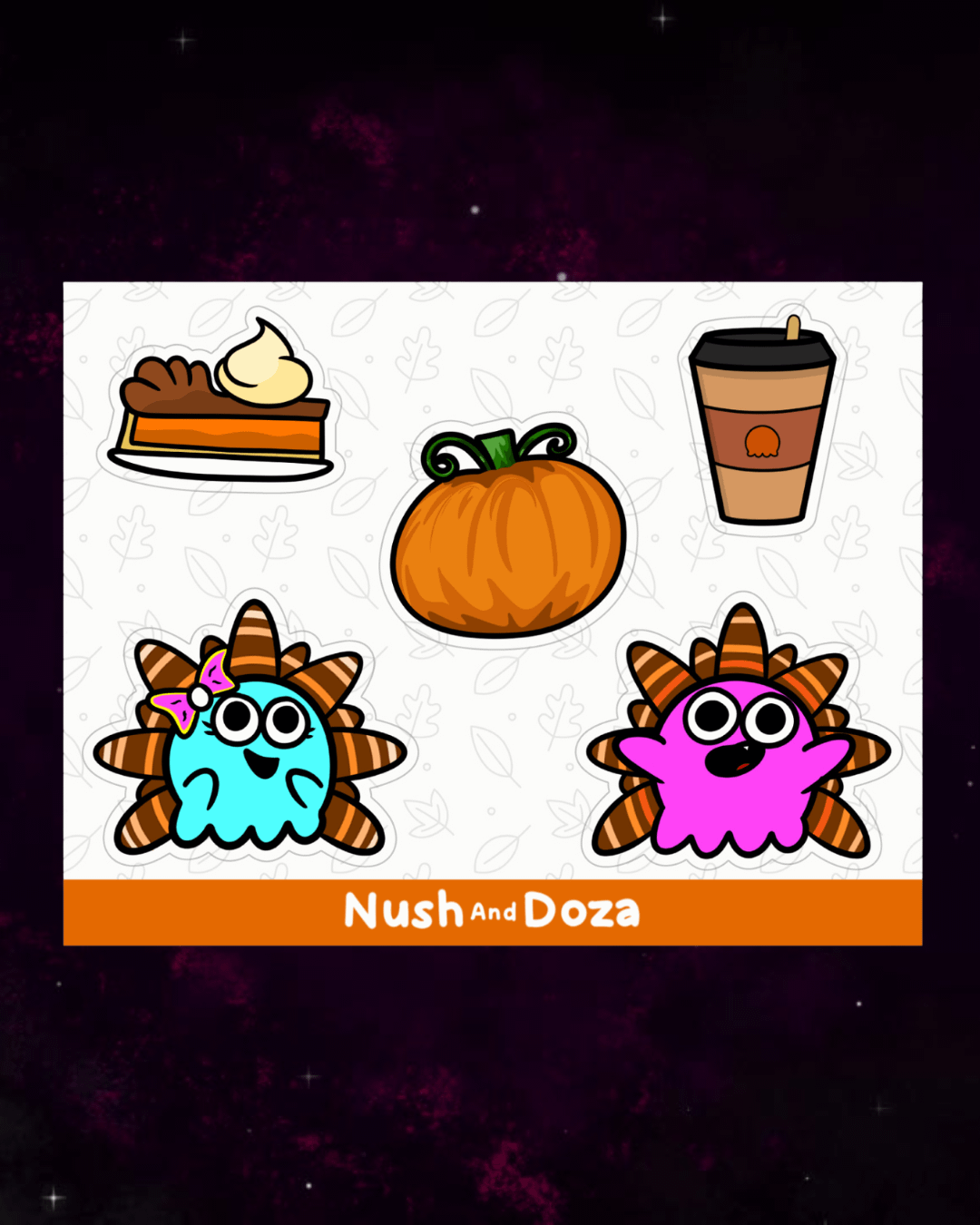 Globby Fall Sticker Sheet product image (2)