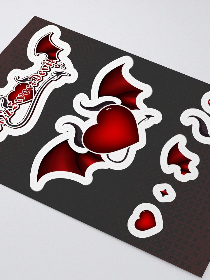 MzSweetDevil 2.0 Logo Sticker Sheet product image (2)