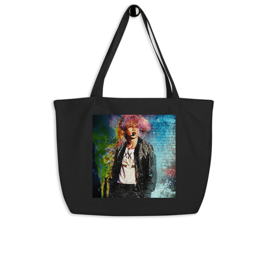 BTS - Intense Kitty Gang Jimin Econscious Organic Cotton Tote - Designed by ChimberArt product image (4)