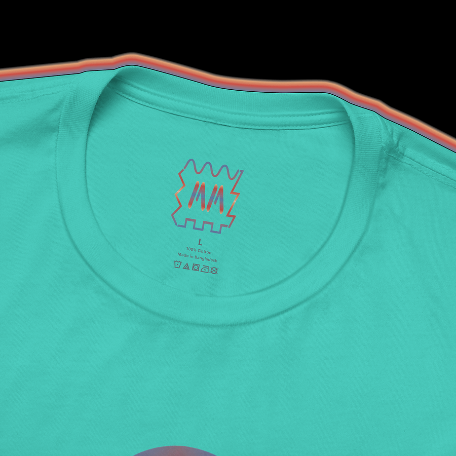 MIDI In Out Thru - Musical Instrument Digital Interface Synthesizer T-Shirt (COLOUR PRINT B) product image (2)