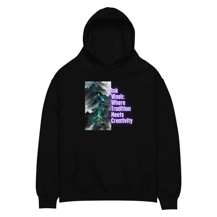 Ink Wash Elegance Hoodie product image (3)