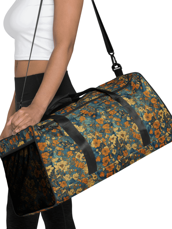 Floral Tapestry All-Over Duffle Bag product image (1)
