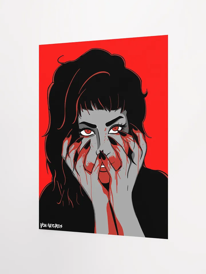 Now The Red Is All I See ART PRINT product image (2)