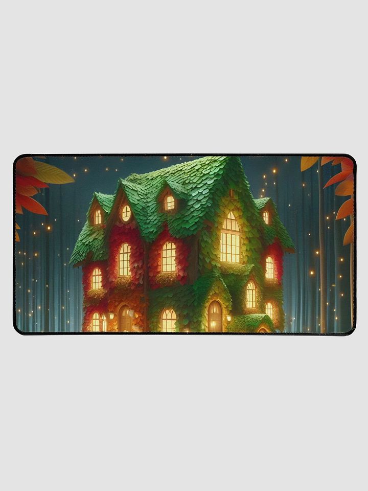 Colorful House Desk Mat product image (1)