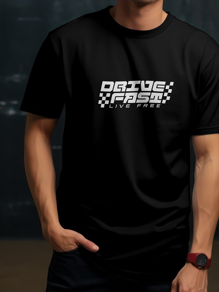 Men's Drive Fast Live Free T-Shirt product image (1)