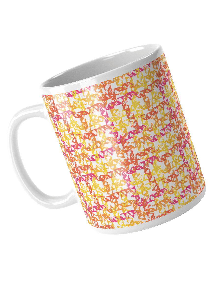 Summer Spirals | White Glossy Mug product image (4)