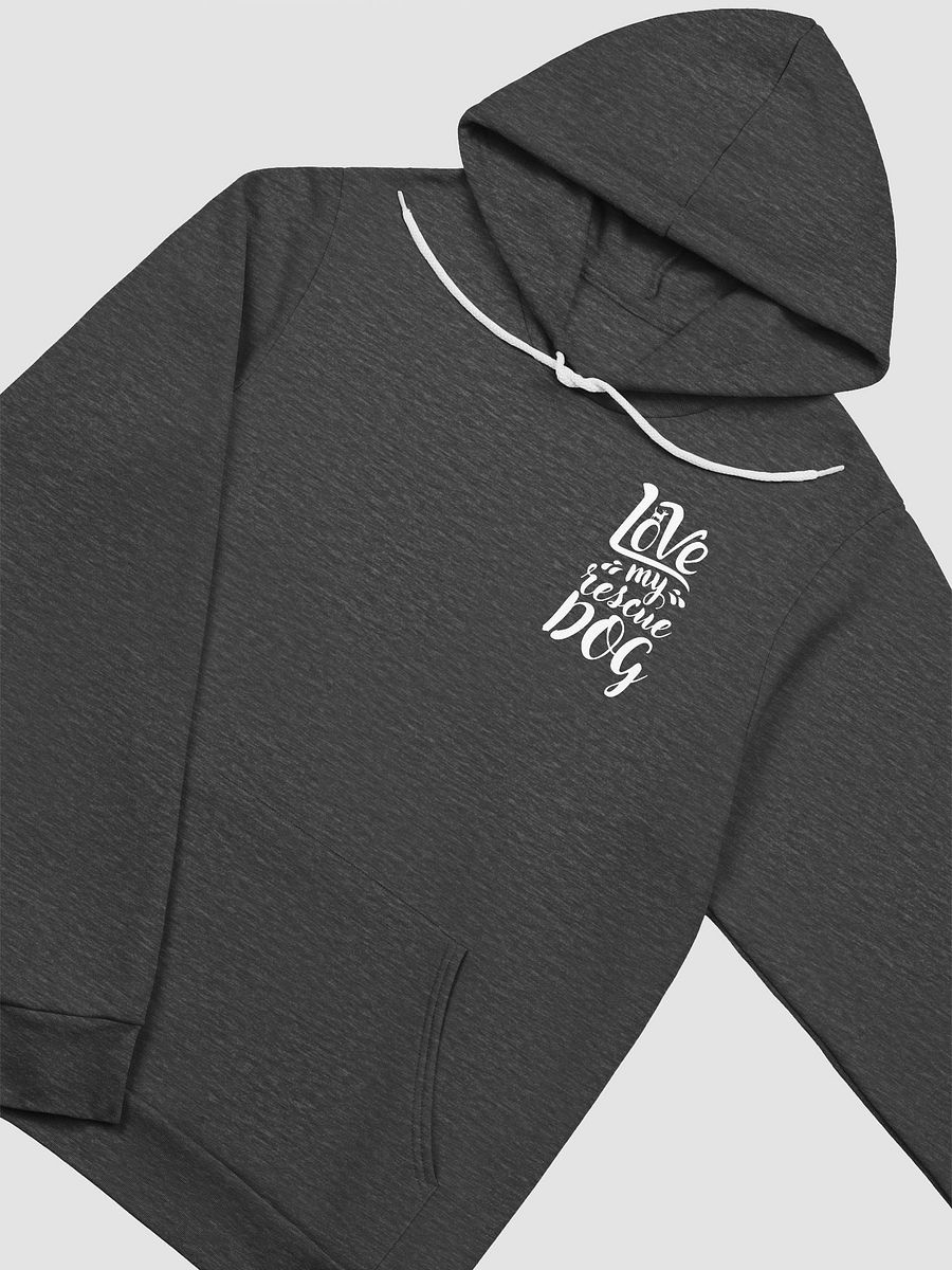 Love My Rescue Dog - Hoodie - Heather Gray product image (3)