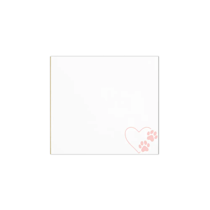 Pawfect Heart Notepads product image (1)