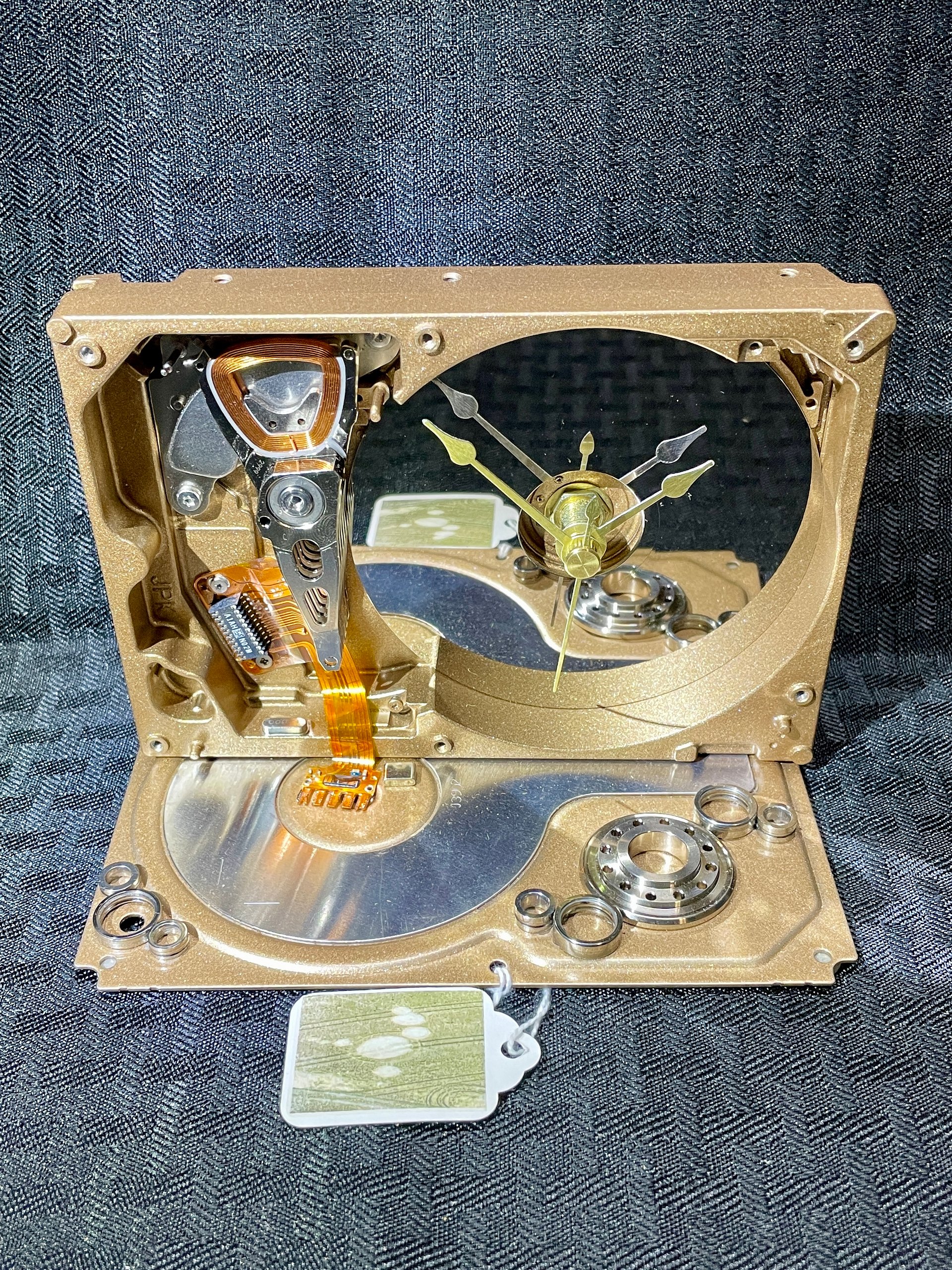 Field of Rings - Hard Drive Clock product image (1)