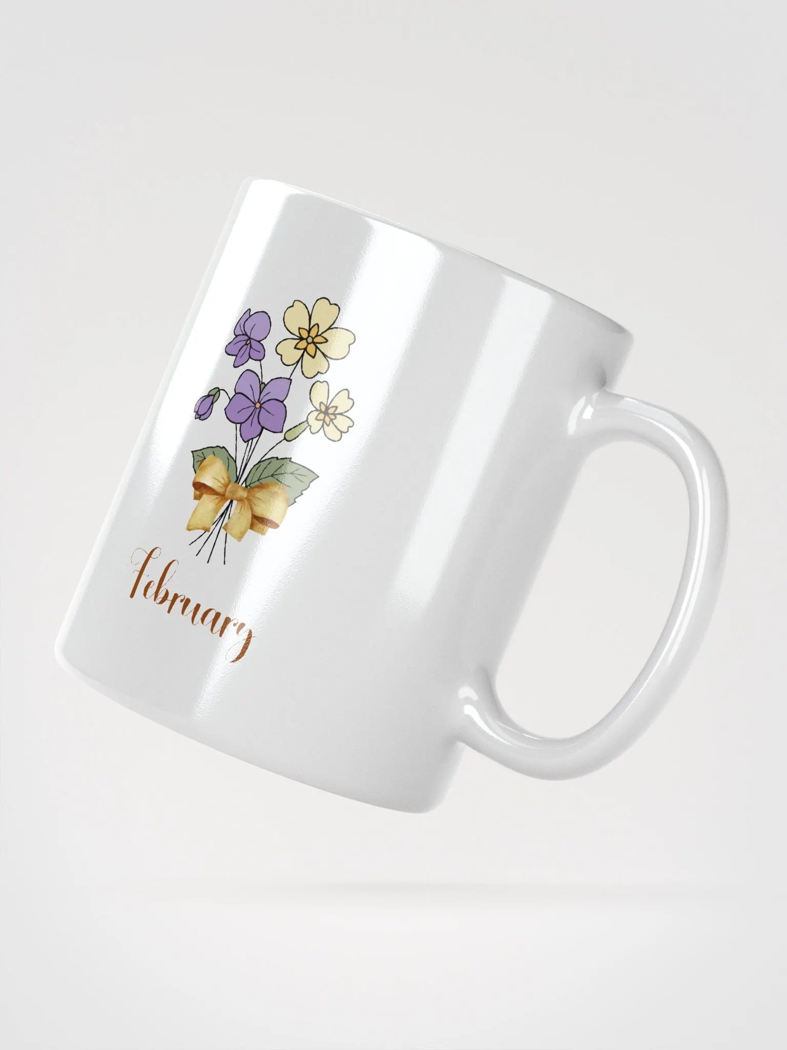 February Birthday Flower mug product image (3)