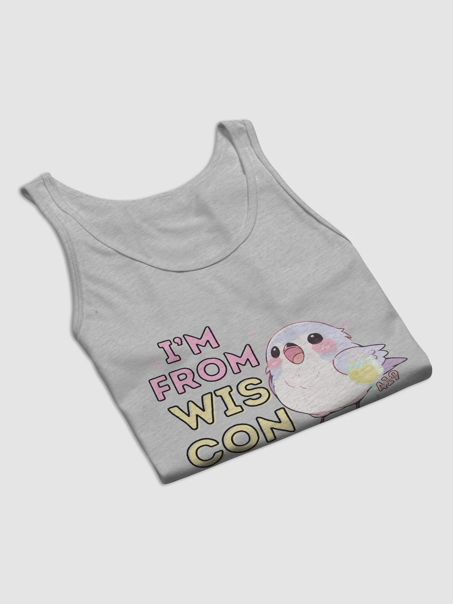 I'm From Wisconsin Light-Colored Tank Top product image (24)
