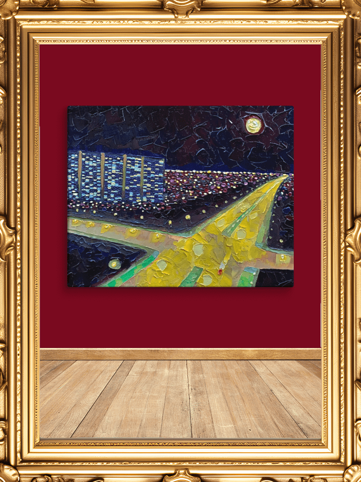 The Vein Of The City Canvas Print product image (1)