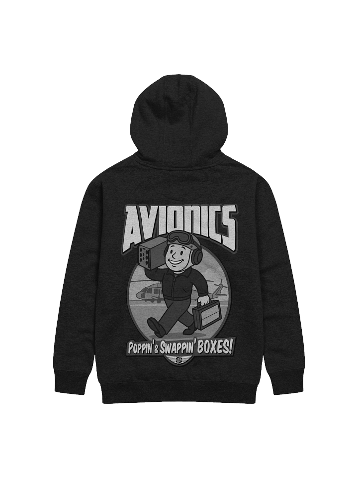 "AT: Swappin" B/W Hoodie product image (29)
