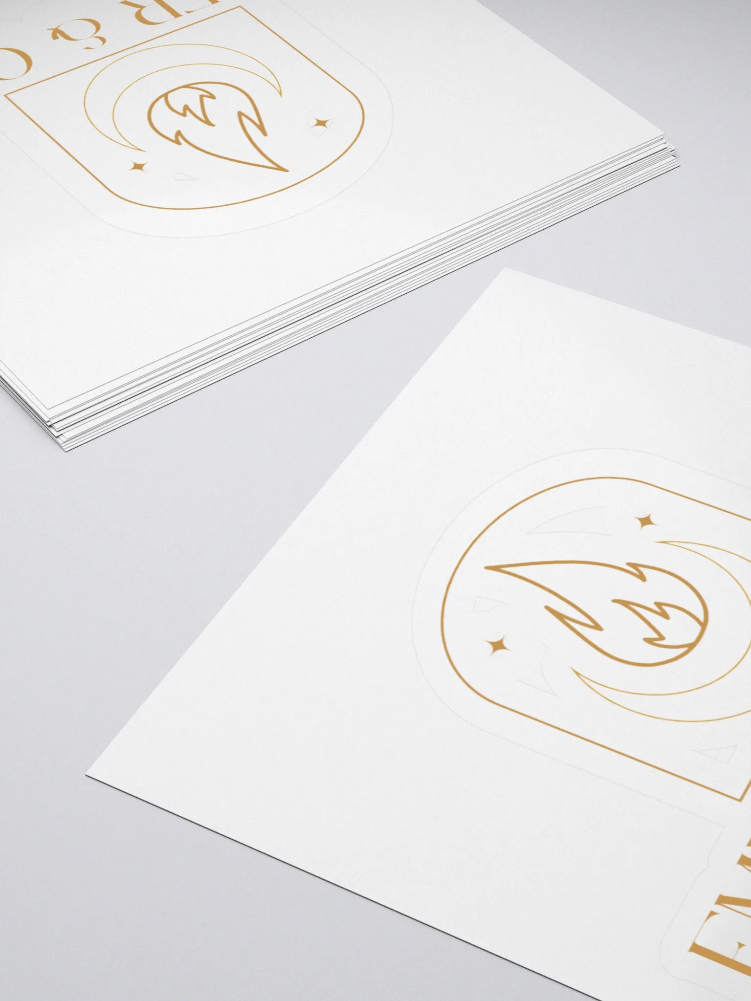 ✨ Ember and Oath Logo Sticker (Kiss Cut) product image (11)