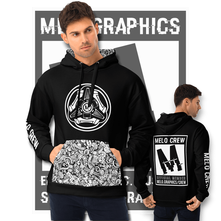 MELO CREW x Carball Club - Ultimate Hoodie | #MadeByMELO product image (1)